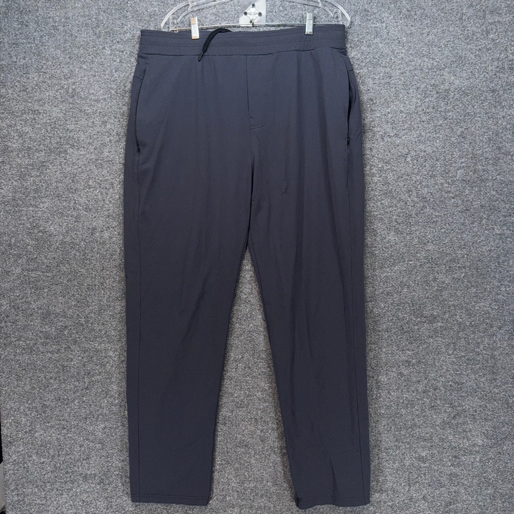 Public Rec All Day Every Day Pants Mens 38 Blue Tapered‎ Stretch Jogger Chino
